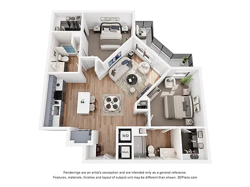 Floor plan B2a