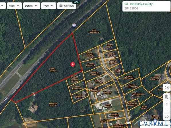 Lewis Rd, Petersburg, VA 23803
