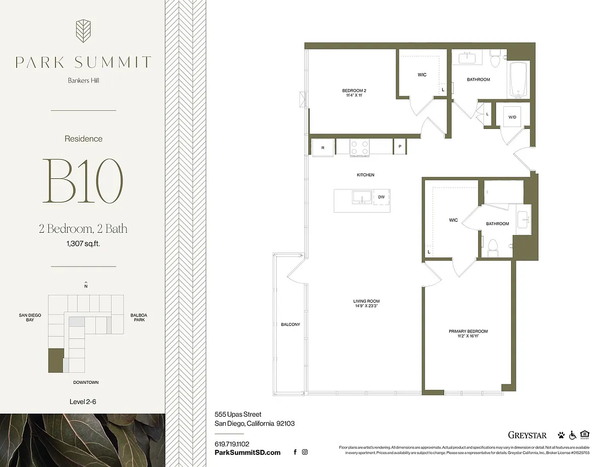 Floor plan Park summit _B10