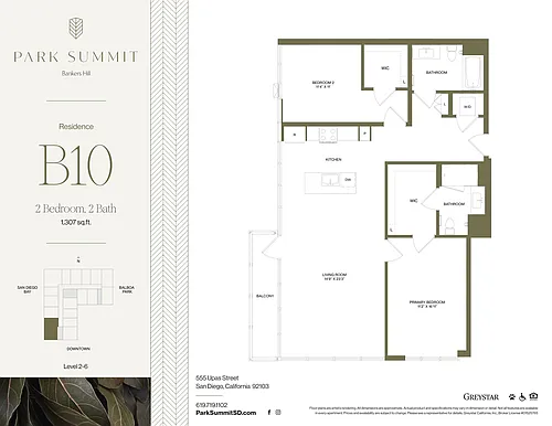 Floor plan Park summit _B10
