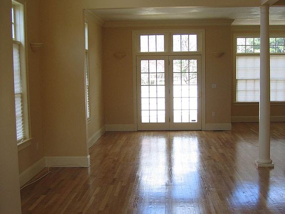 French doors to back yard