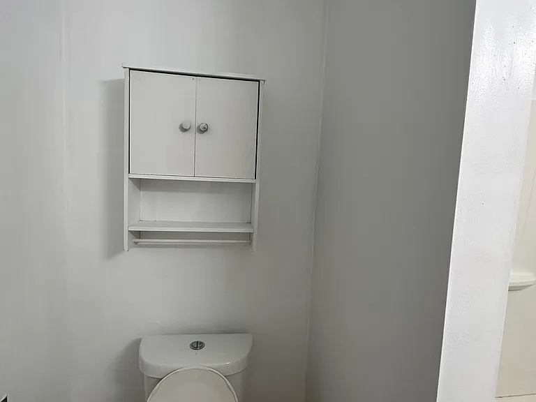 Toilet in bathroom