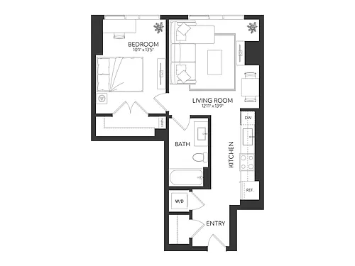 Floor plan A6