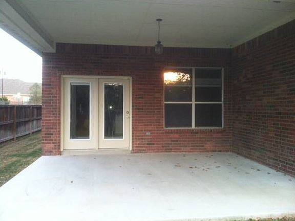 Covered patio