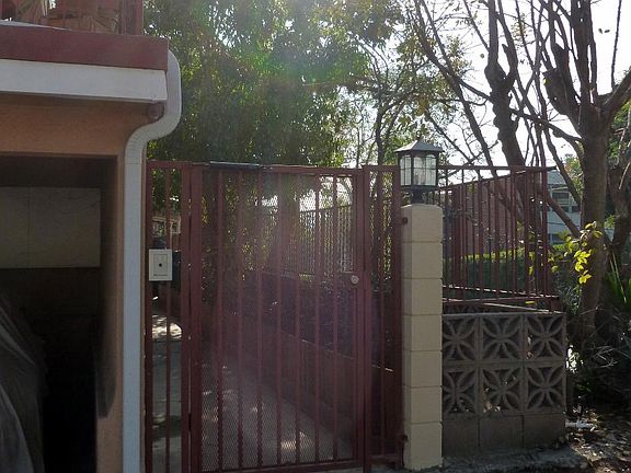 Security Gate at the Entrance