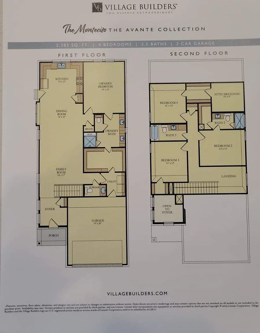 4 bed, 3.5 bath, 2285 sqft, $2,800 — Photo 1