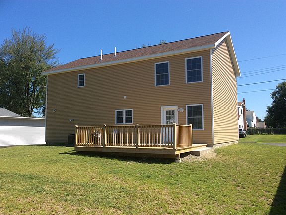 Nice yard with walk out deck