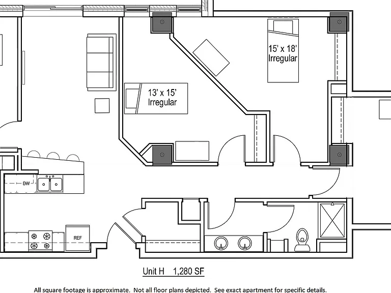 Park Regent Apartments — Photo 13