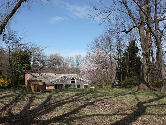 View from huge backyard 