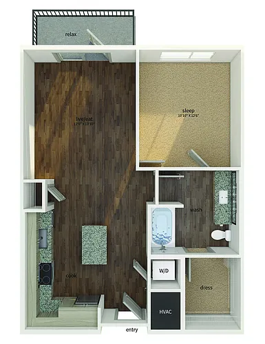 Floor plan A180