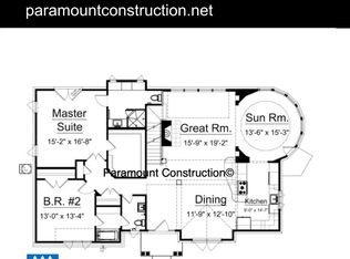 First Floor Bedroom Homes plan