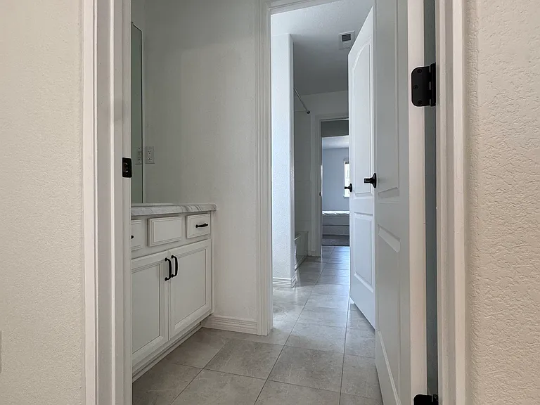Jack and Jill bathroom