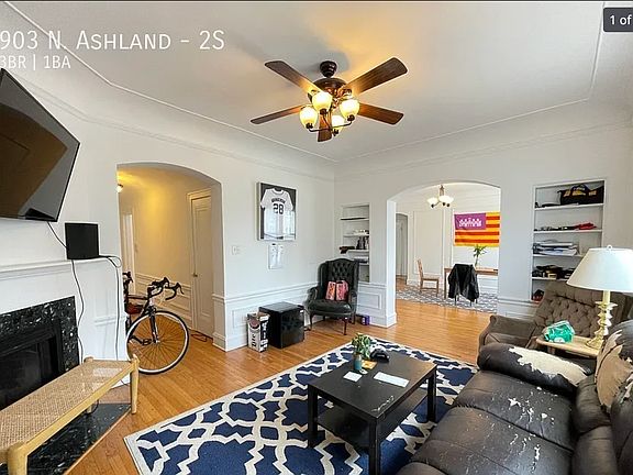 2nd image of 903 N Ashland Ave #2S