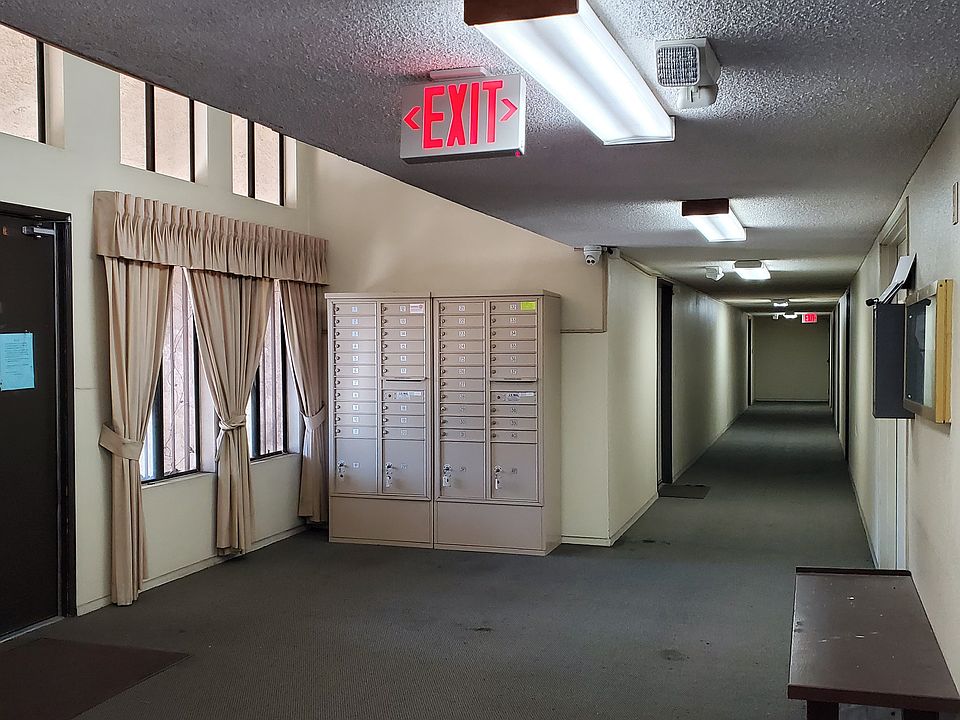 Front entrance common space for mail. unit located at the end of the first floor hallway. Easy access.