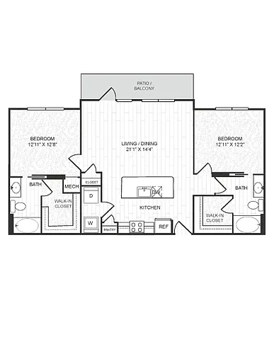 Floor plan B4