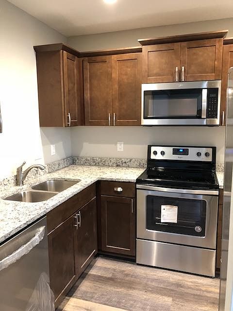 Enjoy a brand new kitchen with all new Stainless Steel Appliances, Granite Counter Tops, and New Flooring!