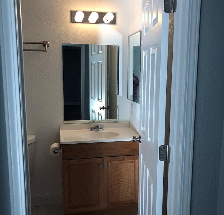 Hall way bathroom