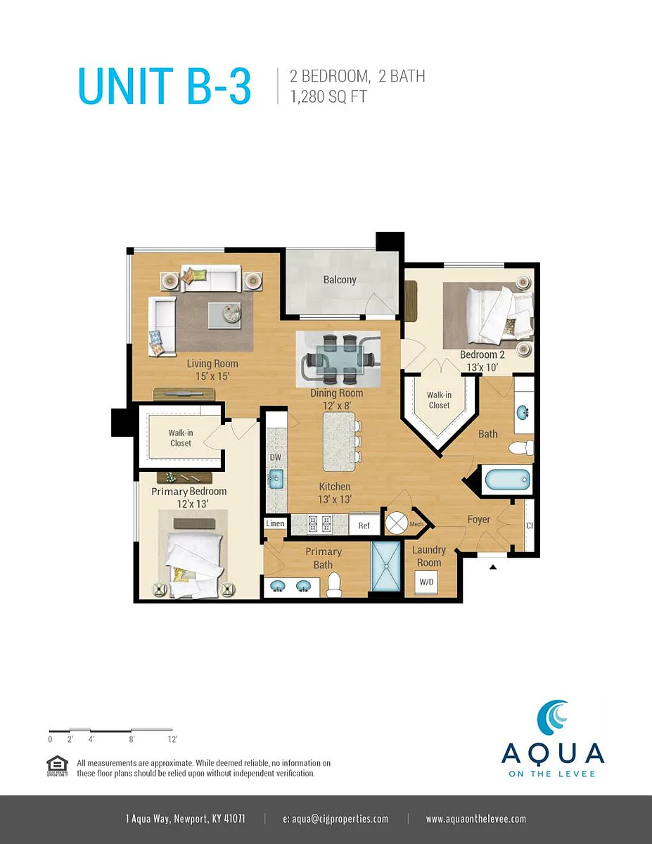 Floor plan Two Bedroom