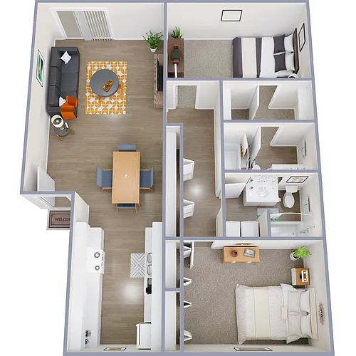 Floor plan B2