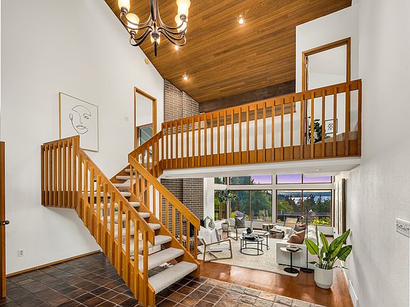 Unique entry with expansive views and natural features.