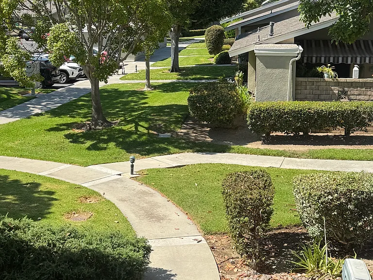 Park like setting and beautiful green belts throughout the property