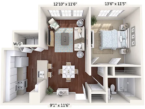 Floor plan A1-Std-Floor1