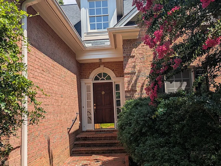 Front door.