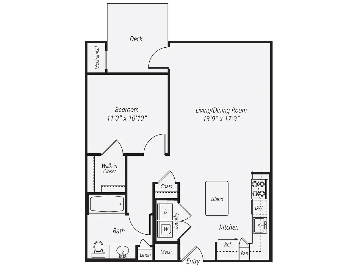 Floor plan Hawthorne