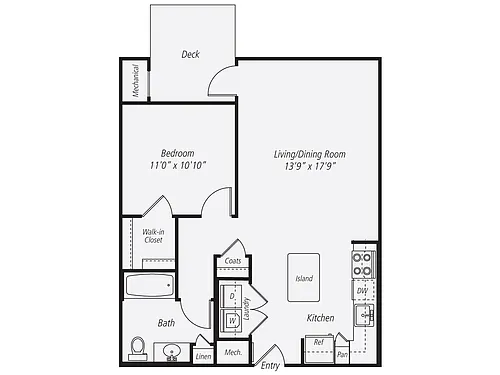 Floor plan Hawthorne