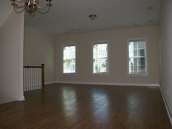 Open kitchen and living area