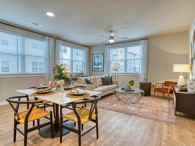 Cozy and Elegant Dining Room at The Hightone Denton, TX