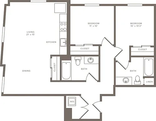 Floor plan B10
