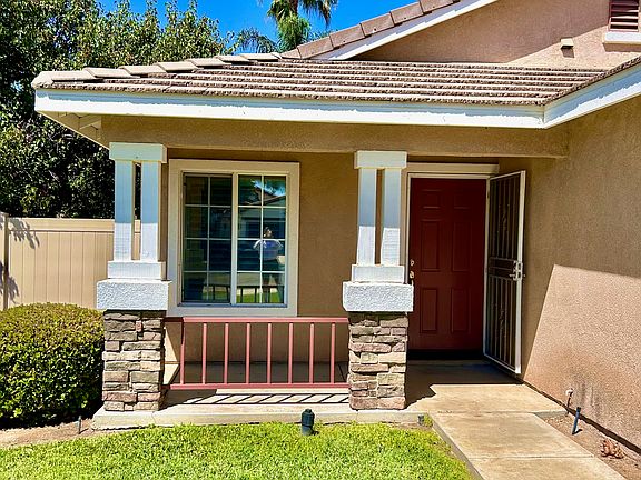 Front entrance with covered porch.