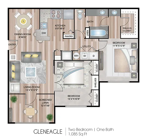 Floor plan Gleneagle - Premium Plus