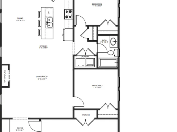 Hadley A Plan, Camellia Crossing