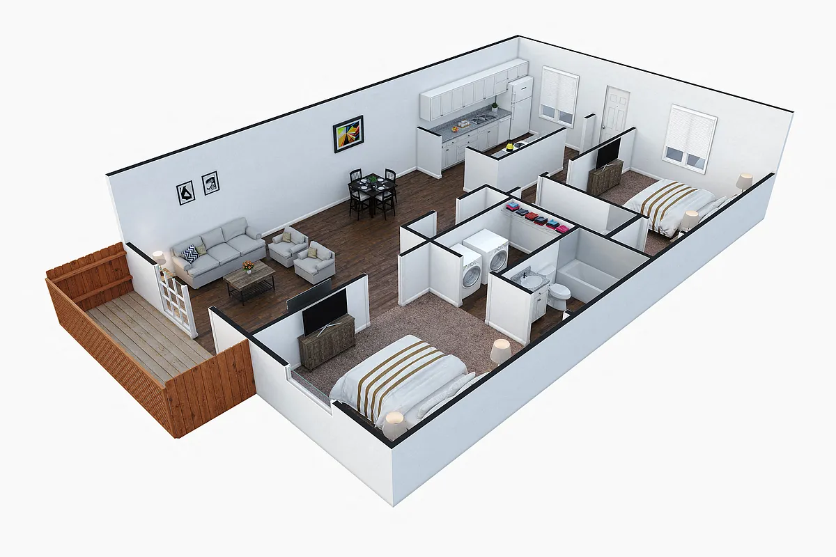 Floor plan The Oasis