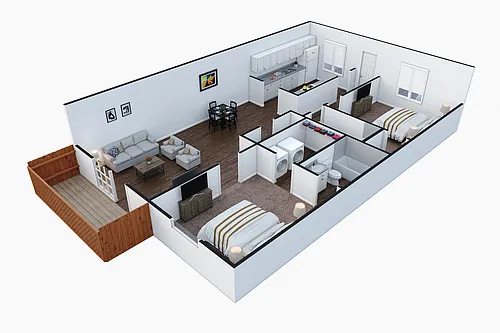 Floor plan The Oasis