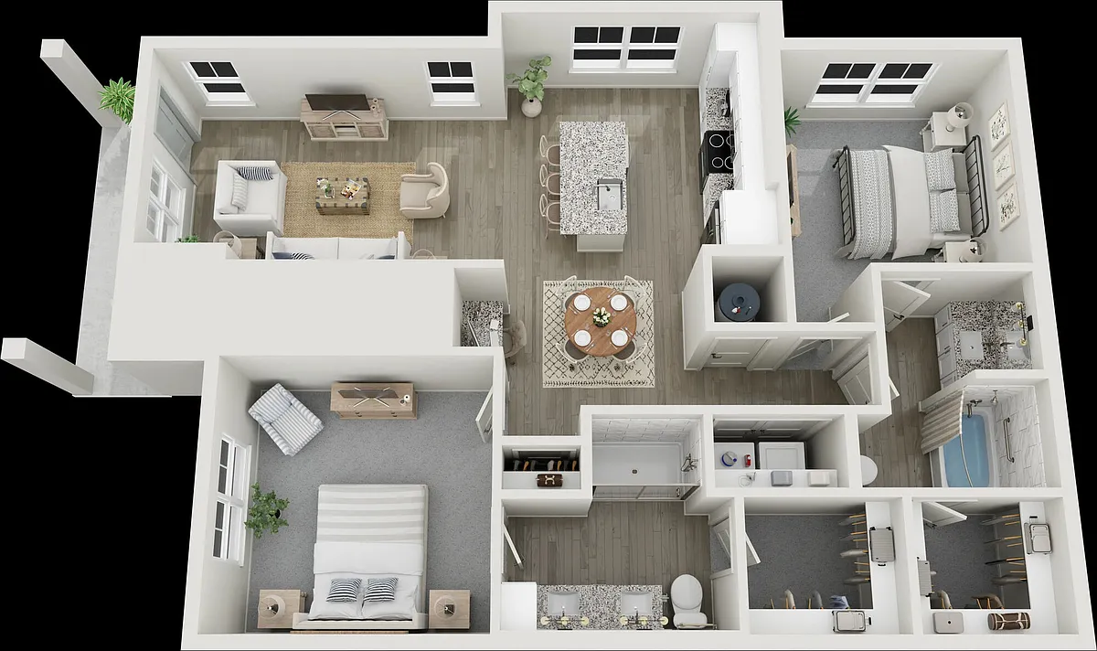 Floor plan B2