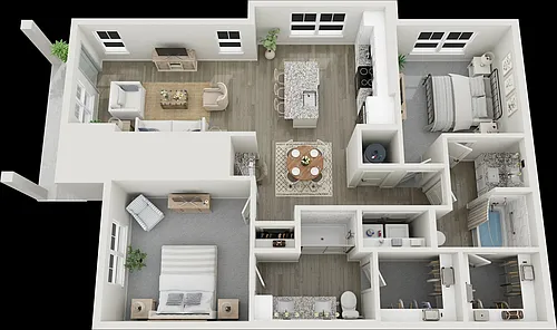 Floor plan B2