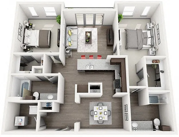 Floor plan B3 - Atlanta