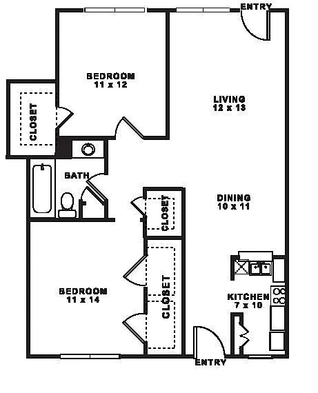 Floor plan B