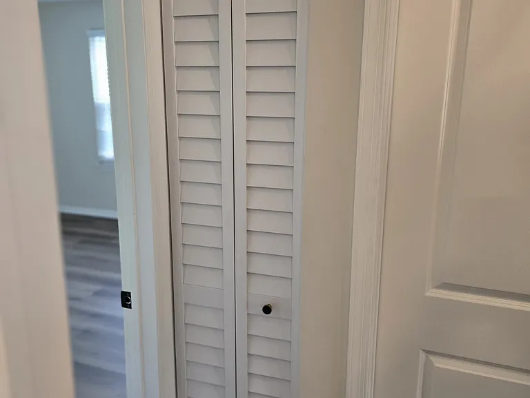 Hallway linen closet