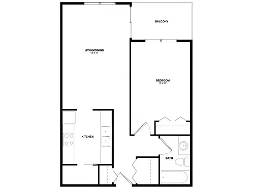 Floor plan Millennium