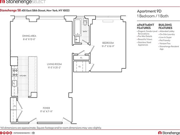 2nd image of 400 E 58th St APT 9D