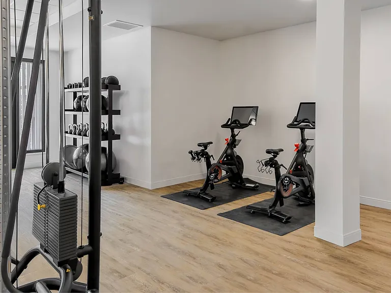Peloton Bicycles at The Hallon II apartments in Hopkins, MN