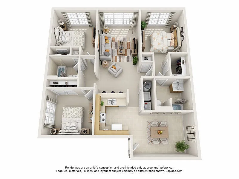 Floor plan 3AR