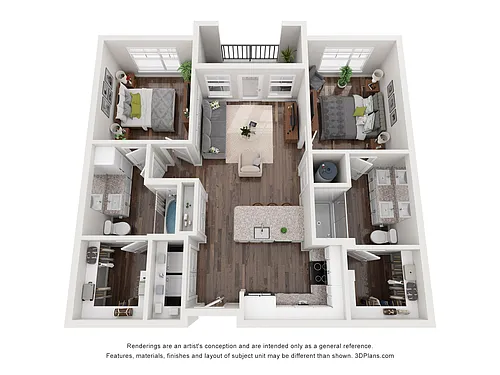 Floor plan B1