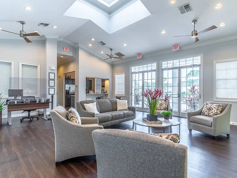 Spacious Clubhouse Entertainment Space