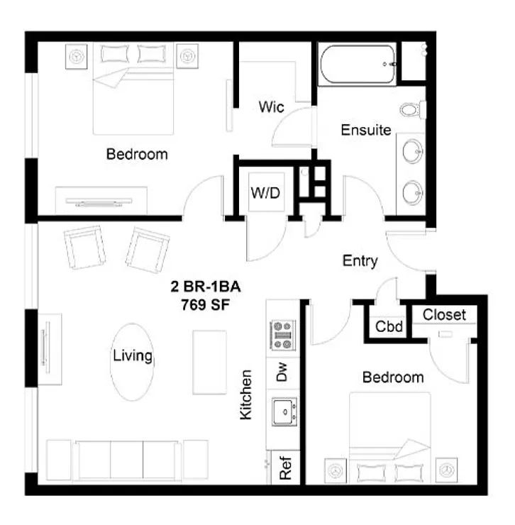 Floor plan 207