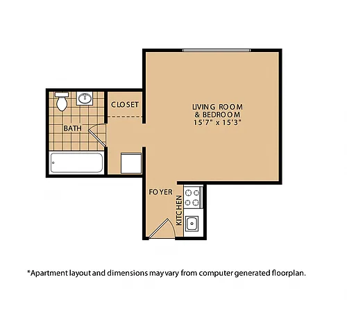 Floor plan 0x1 Renovated